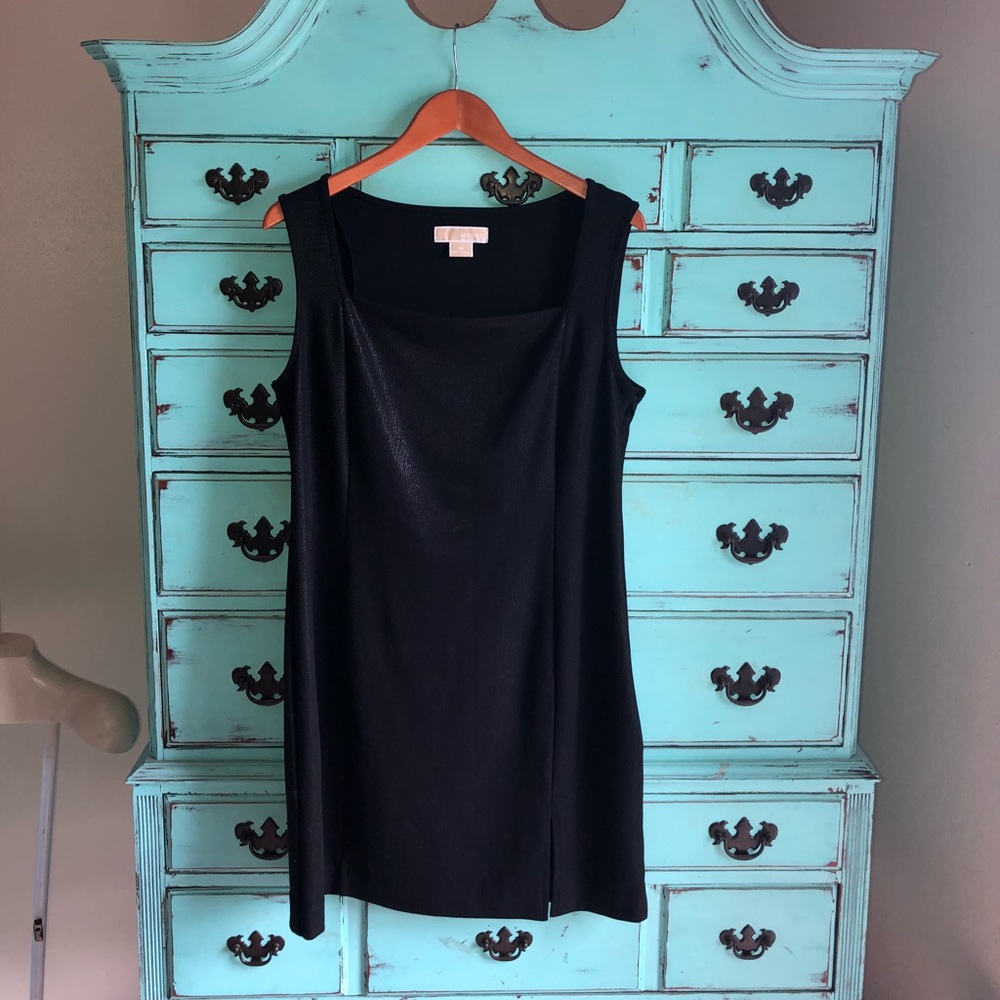 Michael Kors Black shimmering dress.